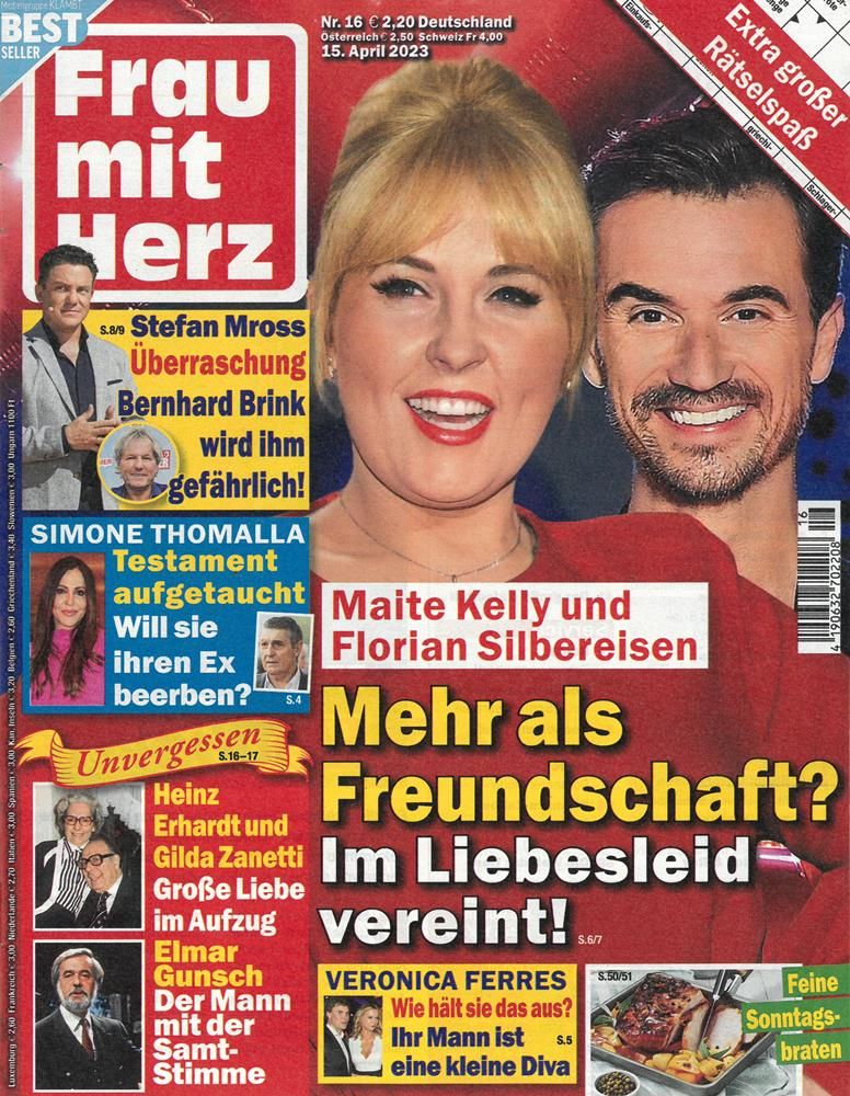 Frau mit Herz